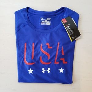 NWT Under Armour Heat Gear Short Sleeve Shirt